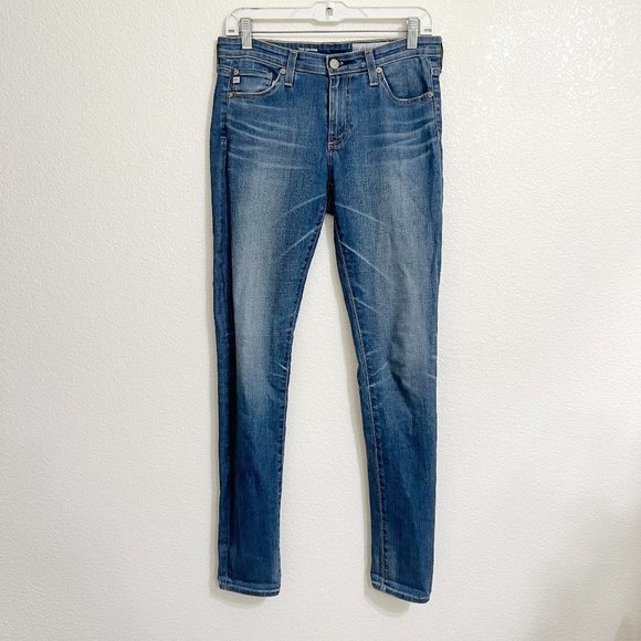 AG Adriano Goldschmied Jeans Womens The Legging Super Skinny Denim 30x31.5 - Picture 1 of 14